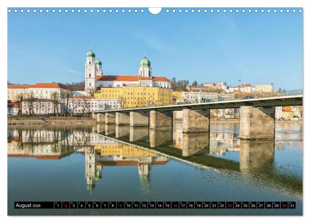 Bild: 9783457838167 | Passau, das Venedig Bayerns (Wandkalender 2026 DIN A3 quer),...
