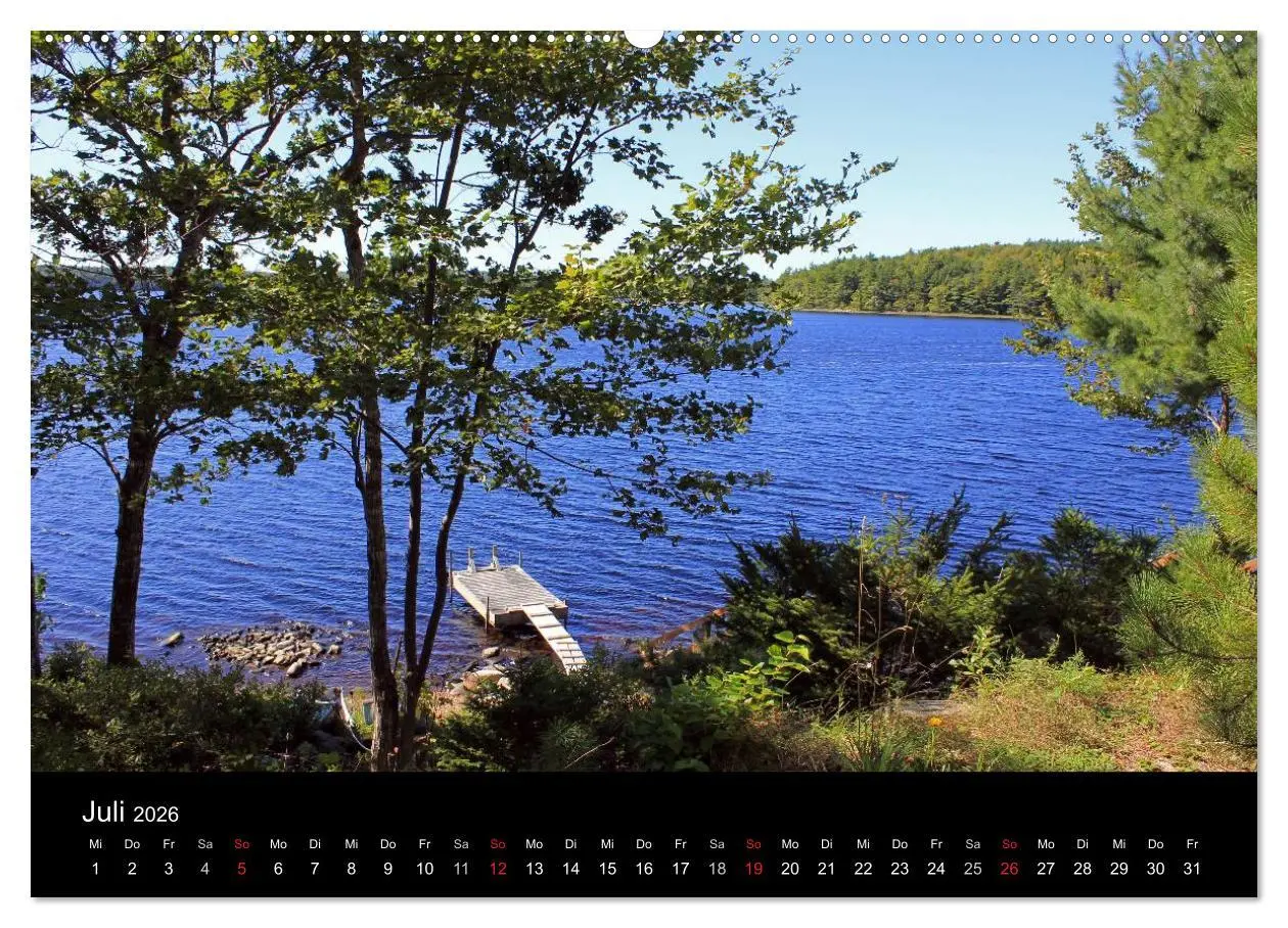 Bild: 9783516168167 | Bilderreise Nova Scotia (Wandkalender 2026 DIN A2 quer), CALVENDO...