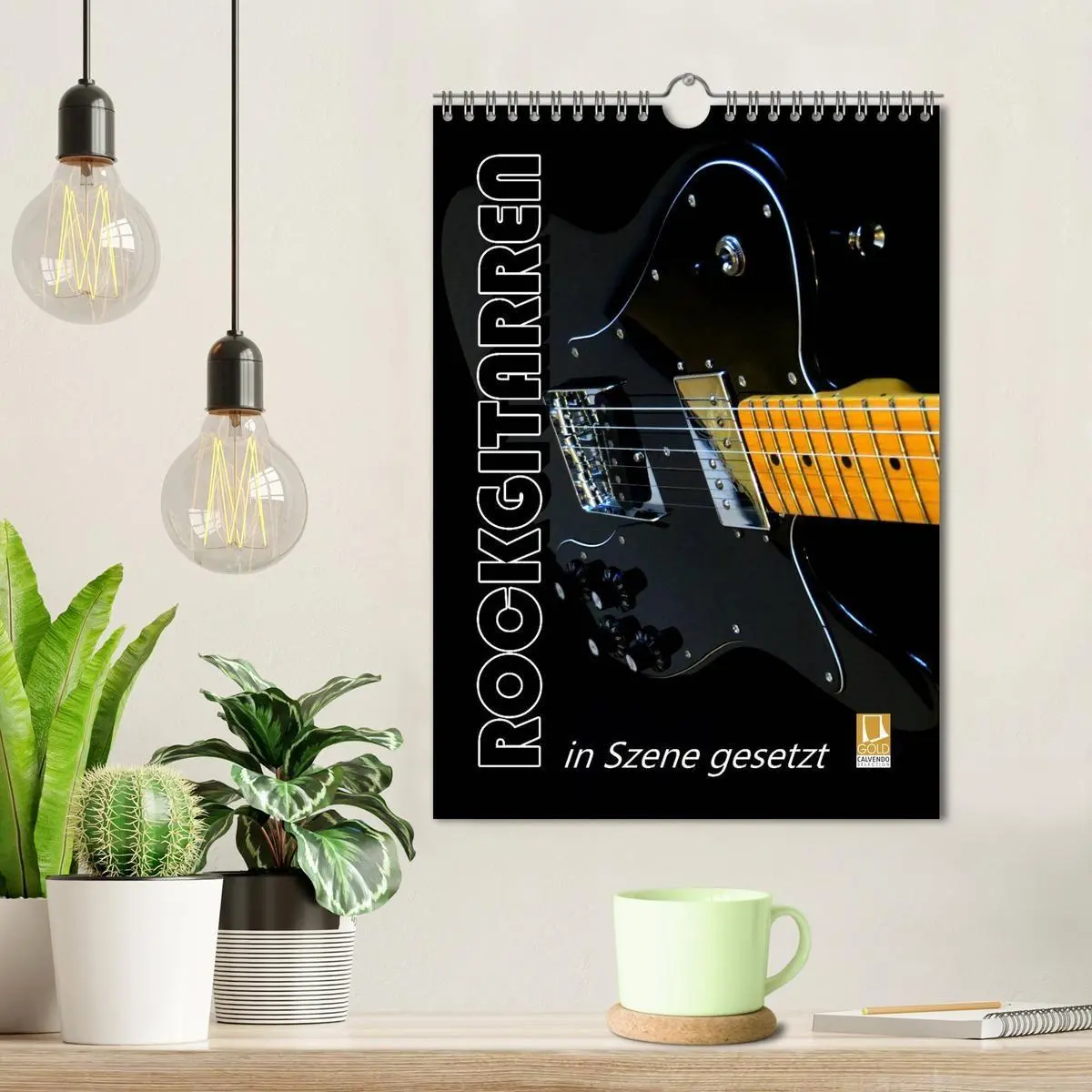 Bild: 9783594148167 | ROCKGITARREN in Szene gesetzt / Geburtstagskalender (Wandkalender...