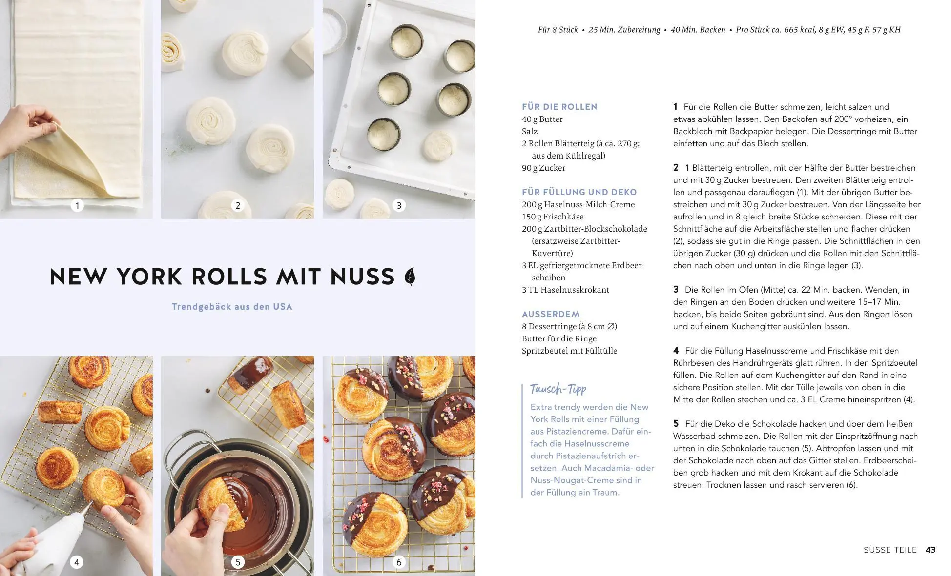 Bild: 9783833898167 | Blätterteig | Sweet &amp; salty backen mit Fertig-Blätterteig | Kintrup