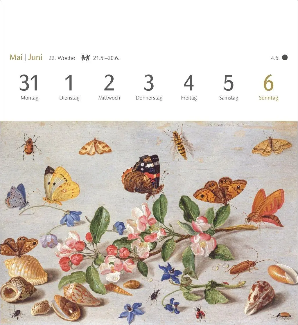 Bild: 9783840038167 | Kunstgenuss Postkartenkalender 2027 - Kalender mit 53 Kunstpostkarten