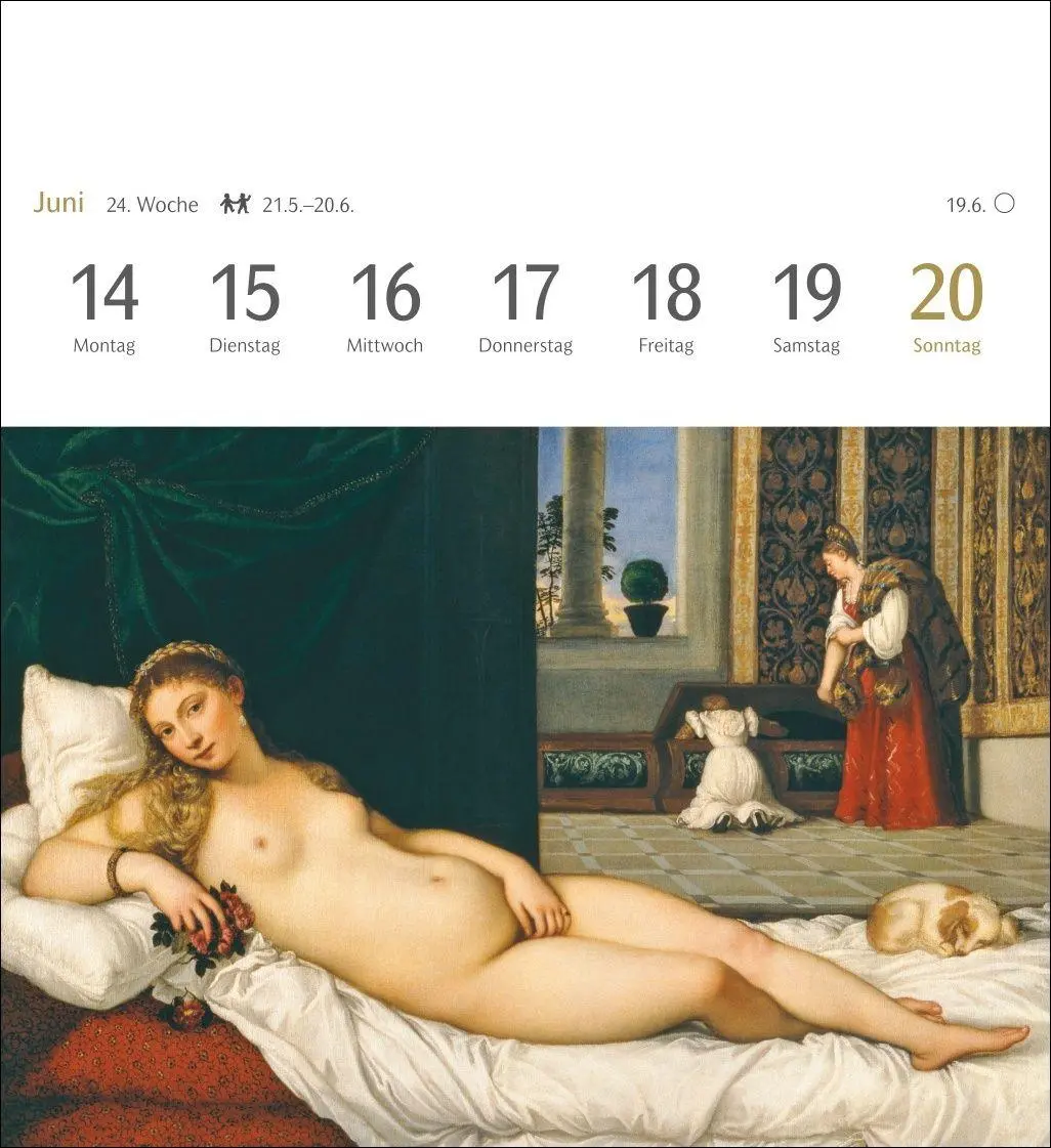 Bild: 9783840038167 | Kunstgenuss Postkartenkalender 2027 - Kalender mit 53 Kunstpostkarten