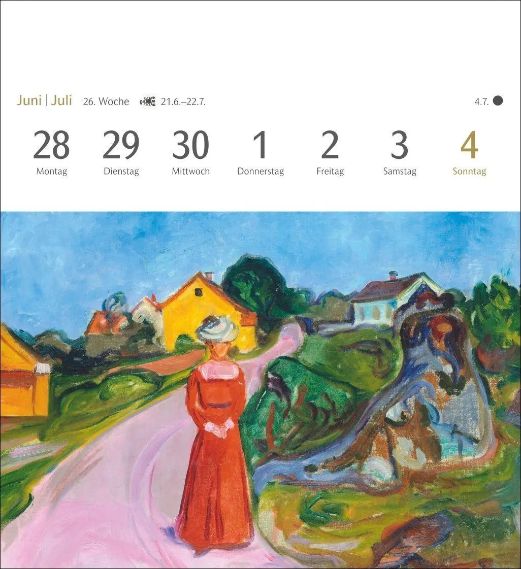 Bild: 9783840038167 | Kunstgenuss Postkartenkalender 2027 - Kalender mit 53 Kunstpostkarten