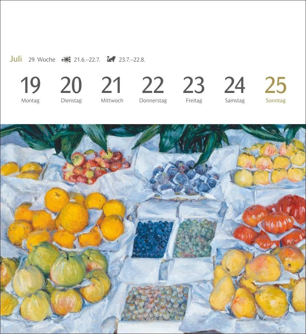 Bild: 9783840038167 | Kunstgenuss Postkartenkalender 2027 - Kalender mit 53 Kunstpostkarten