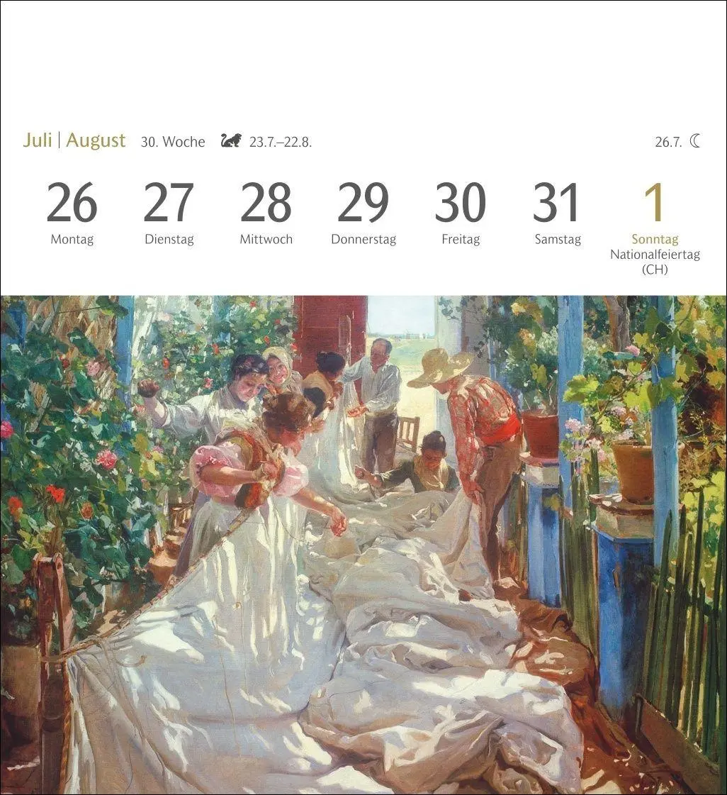 Bild: 9783840038167 | Kunstgenuss Postkartenkalender 2027 - Kalender mit 53 Kunstpostkarten