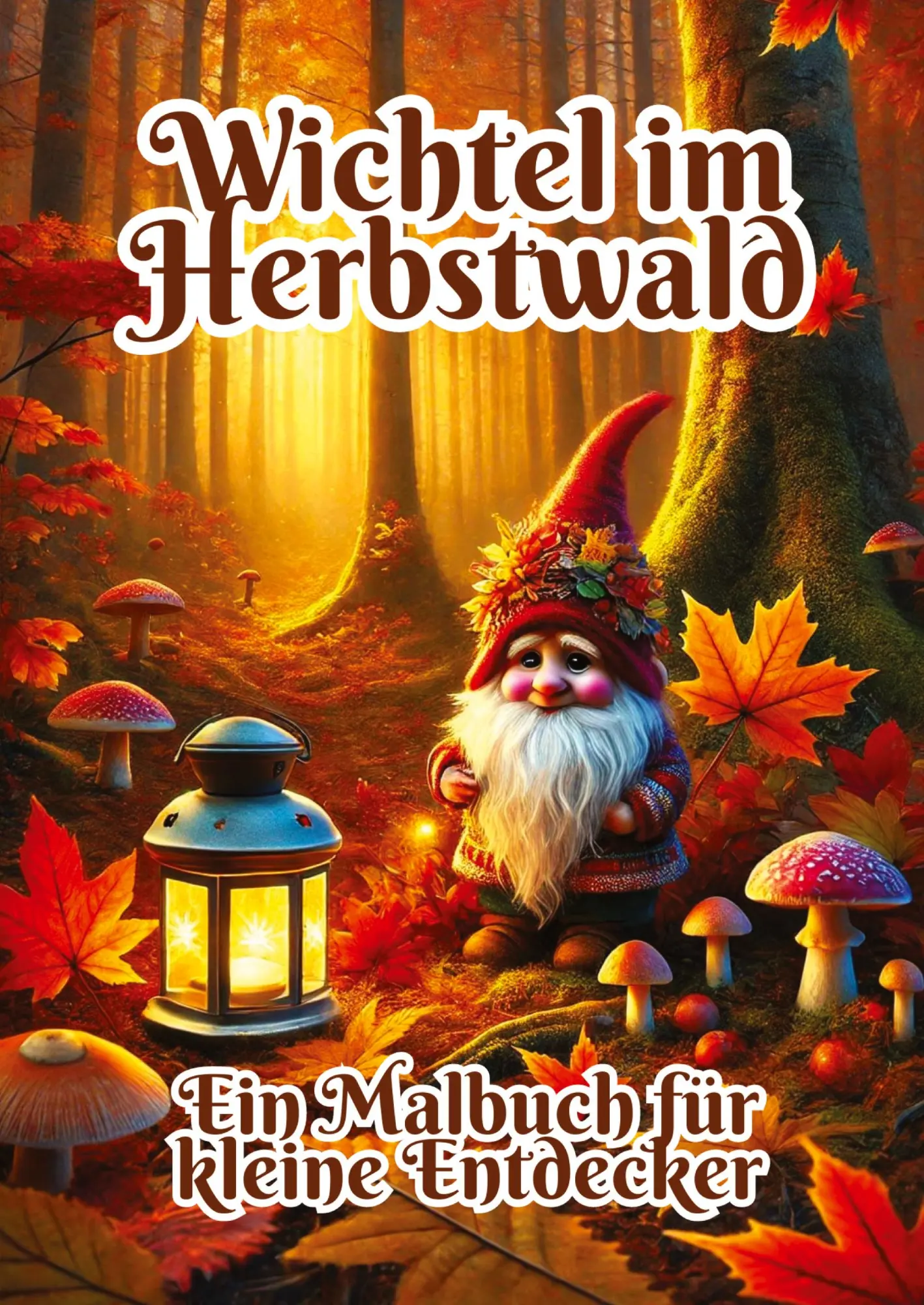 Cover: 9783384328267 | Wichtel im Herbstwald | Ein Malbuch für kleine Entdecker | Kluge