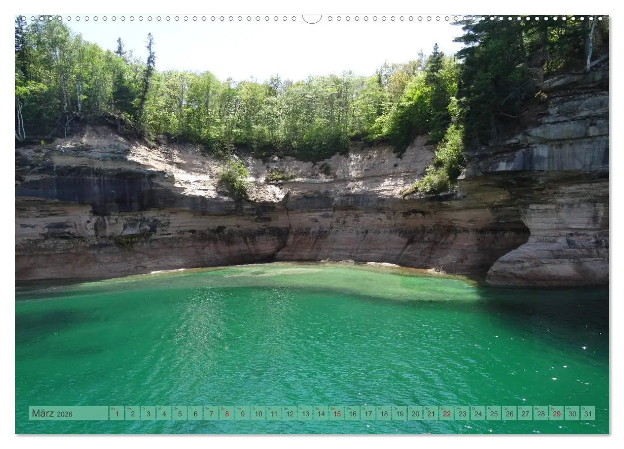 Bild: 9783457688267 | Lake Superior &amp; Lake Michigan (hochwertiger Premium Wandkalender...