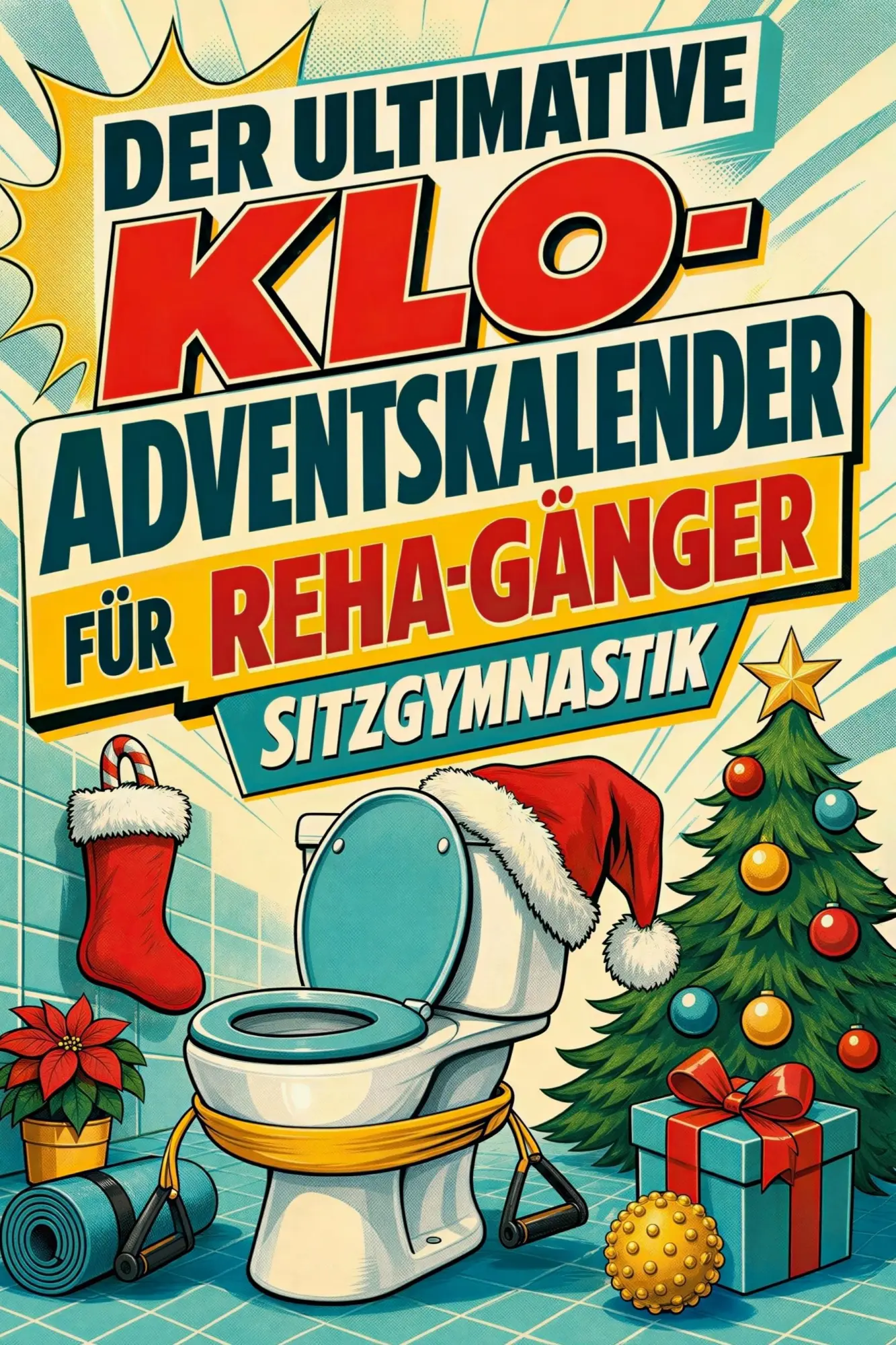Cover: 9783696108267 | Der ultimative Klo-Adventskalender für Reha-Gänger | Sitzgymnastik