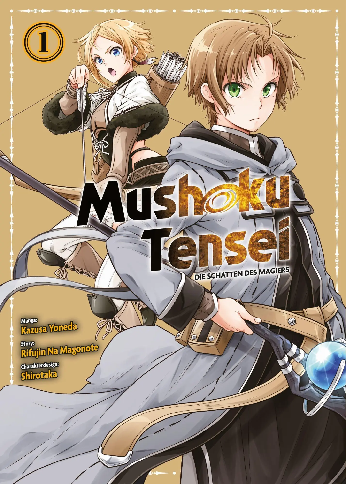 Cover: 9783741648267 | Mushoku Tensei: Die Schatten des Magiers 01 | Magonote (u. a.) | Buch