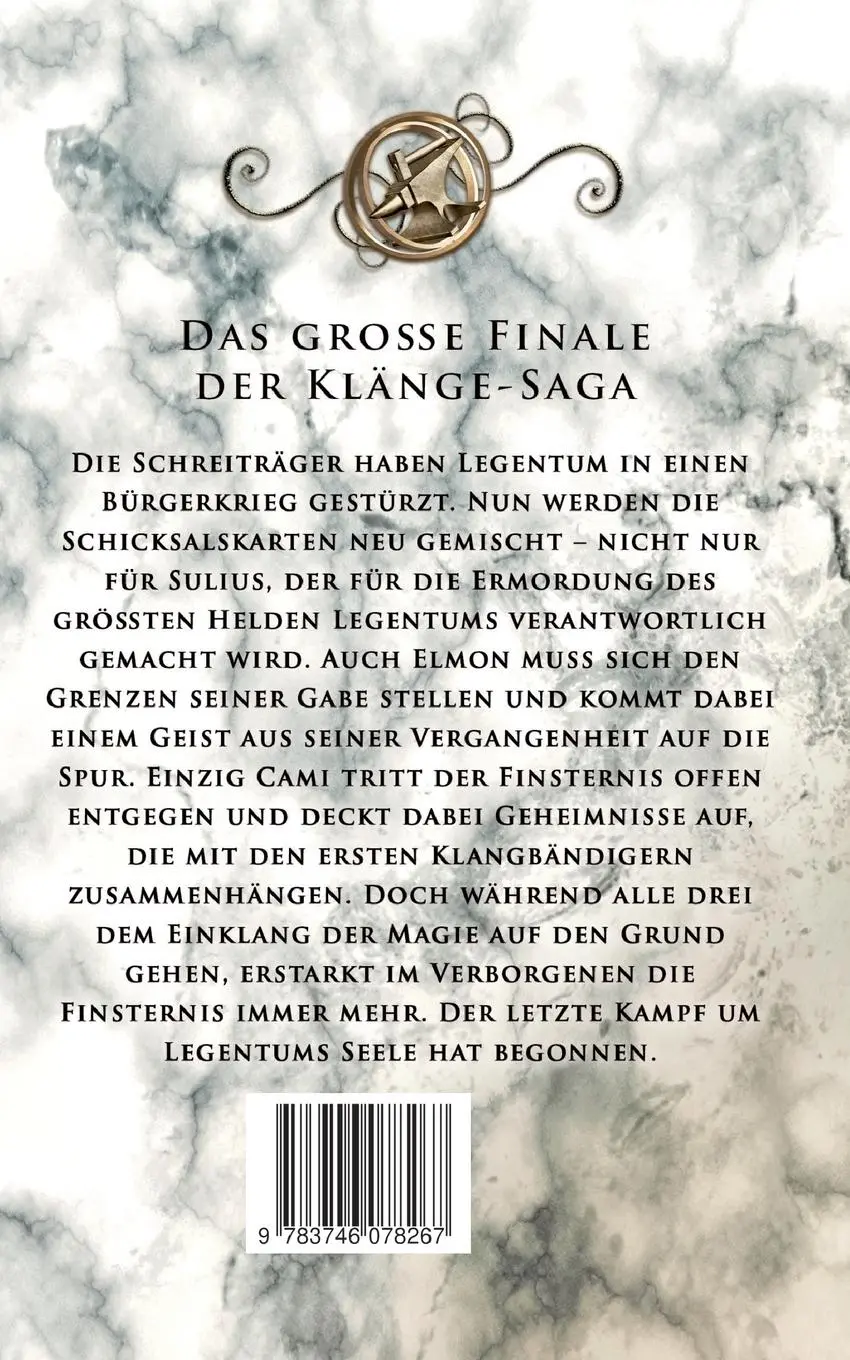 Rückseite: 9783746078267 | Der Einklang der Magie | Pascal Wokan | Taschenbuch | 444 S. | Deutsch