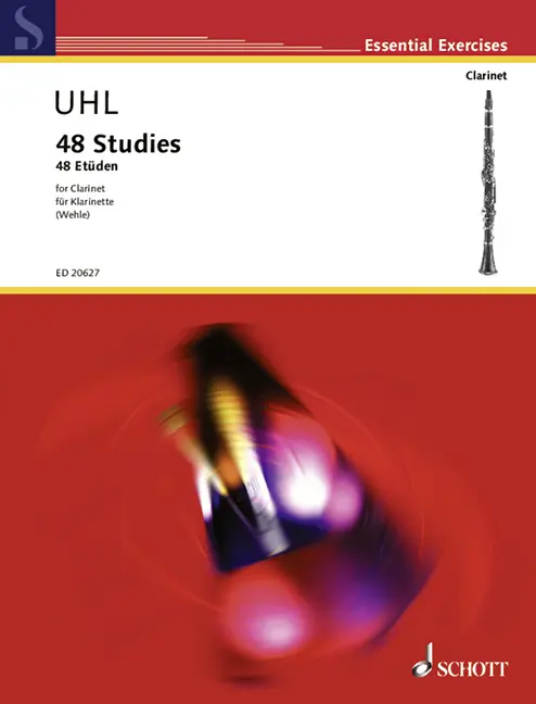 Cover: 9790001168267 | 48 Etüden | Klarinette., Essential Exercises | Alfred Uhl | Buch