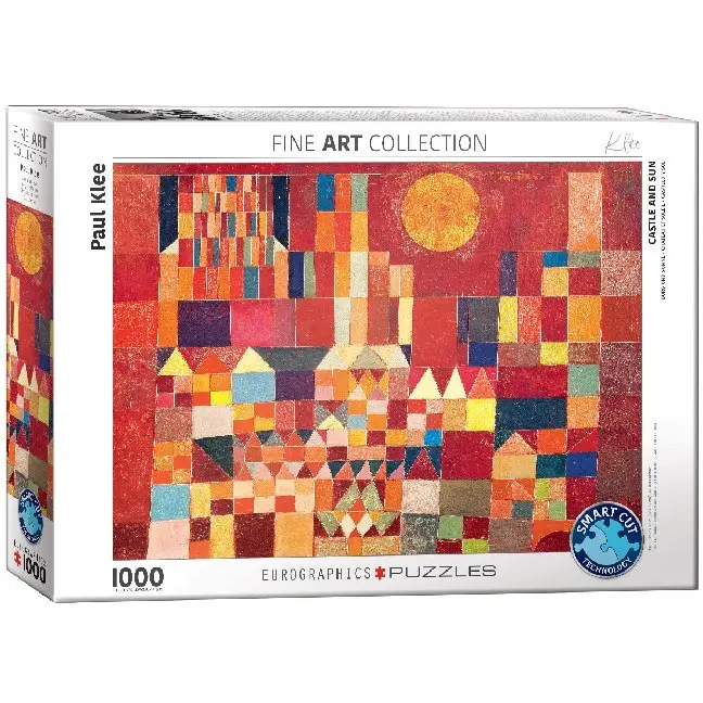 Cover: 628136608367 | Burg und Sonne (Puzzle) | Paul Klee | Spiel | In Spielebox | 6000-0836