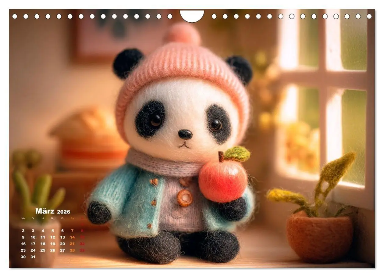 Bild: 9783516698367 | Tierisch flauschige Abenteuerreise (Wandkalender 2026 DIN A4 quer),...