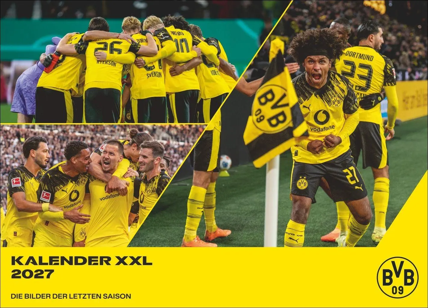 Cover: 9783756418367 | BVB Edition Kalender 2027 | Heye | Kalender | Bundesliga Kalender Heye