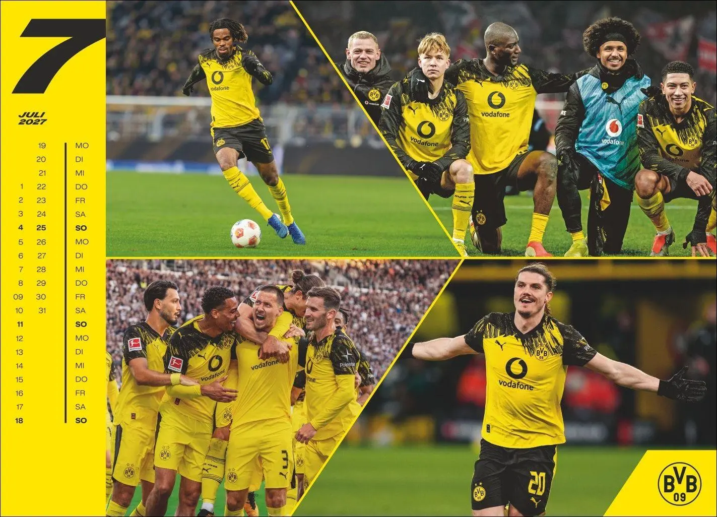 Bild: 9783756418367 | BVB Edition Kalender 2027 | Heye | Kalender | Bundesliga Kalender Heye