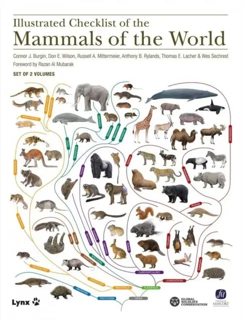 Cover: 9788416728367 | Illustrated Checklist of the Mammals of the World. 2 volums | Buch