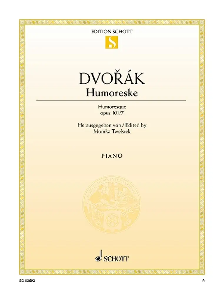 Cover: 9790001088367 | Humoreske Opus 101/7 | Antonín Dvorák | Buch | Deutsch | 1985