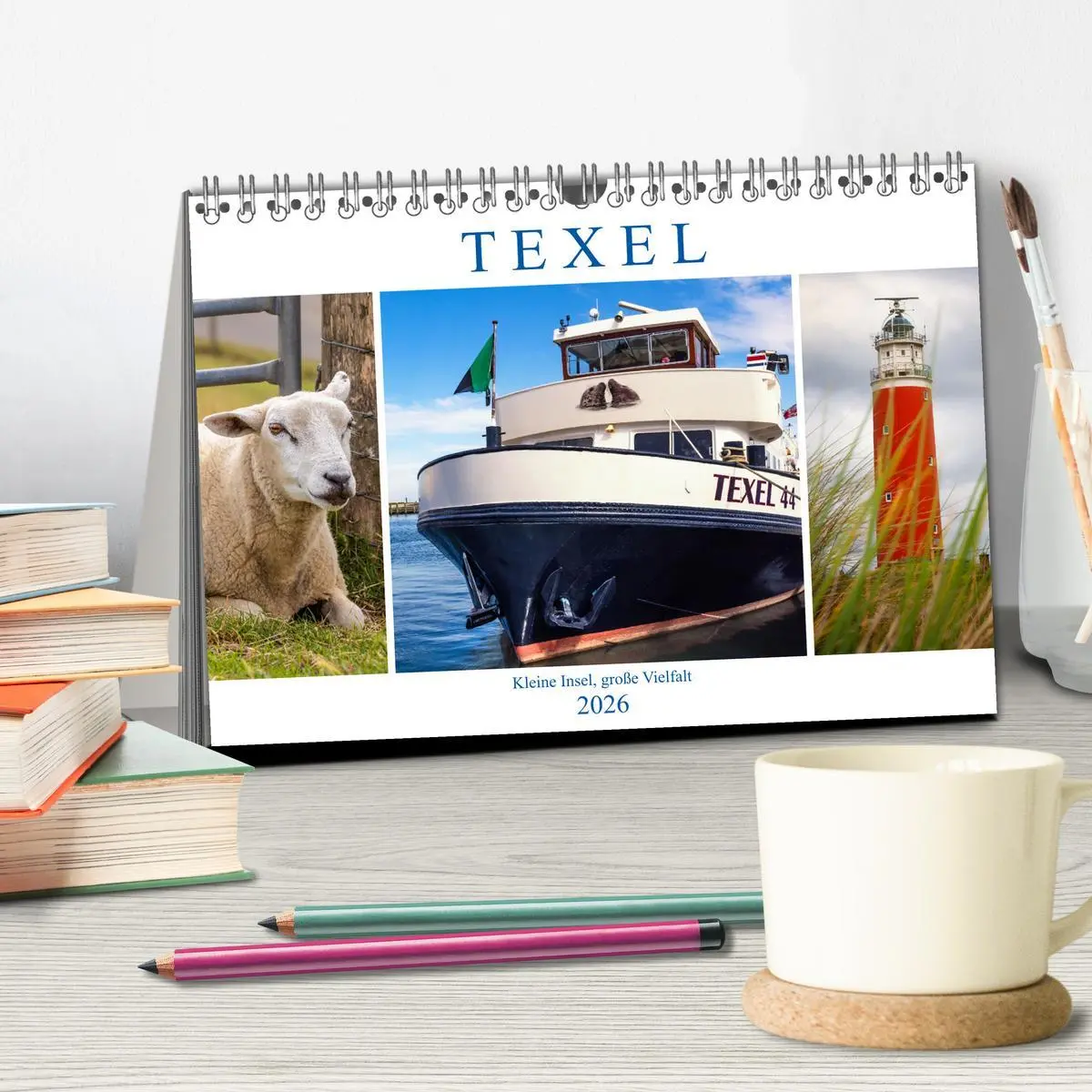 Bild: 9783457668467 | Texel - Kleine Insel, große Vielfalt (Tischkalender 2026 DIN A5...