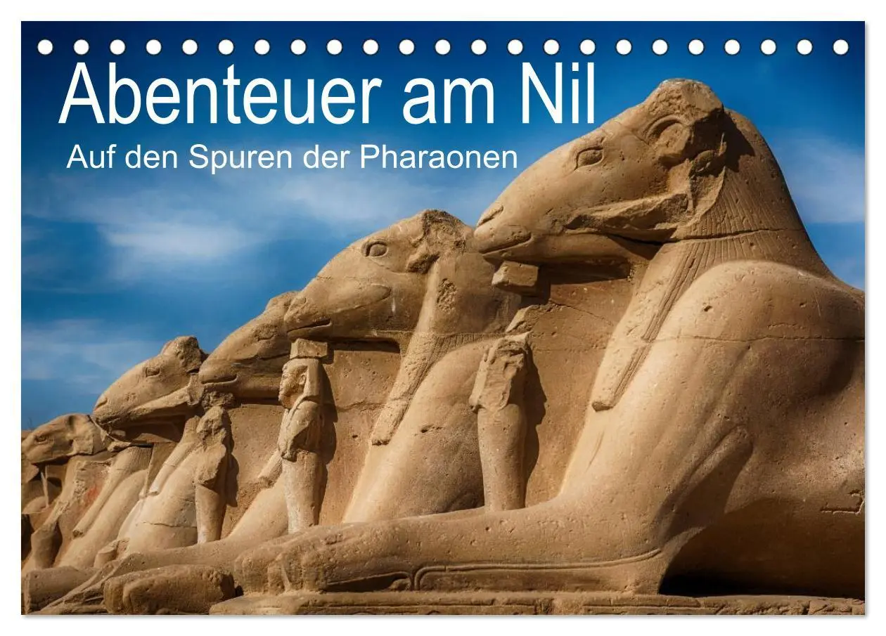 Cover: 9783516068467 | Abenteuer am Nil. Auf den Spuren der Pharaonen (Tischkalender 2026...