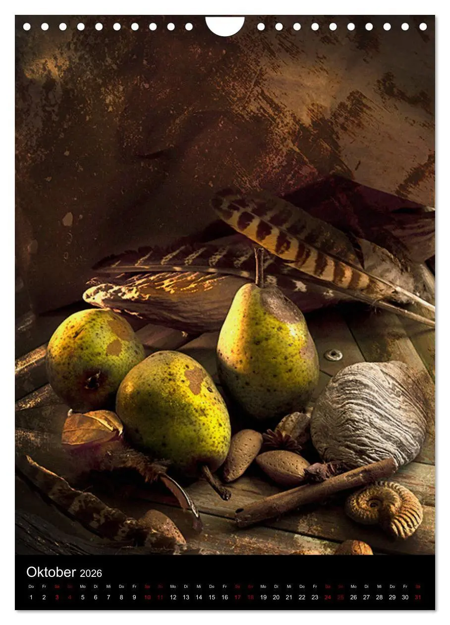 Bild: 9783516378467 | Fine Art Food (Wandkalender 2026 DIN A4 hoch), CALVENDO Monatskalender