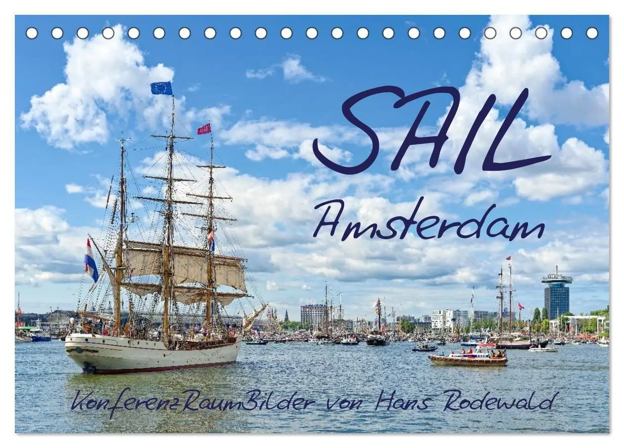 Cover: 9783516688467 | SAIL Amsterdam (Tischkalender 2026 DIN A5 quer), CALVENDO...