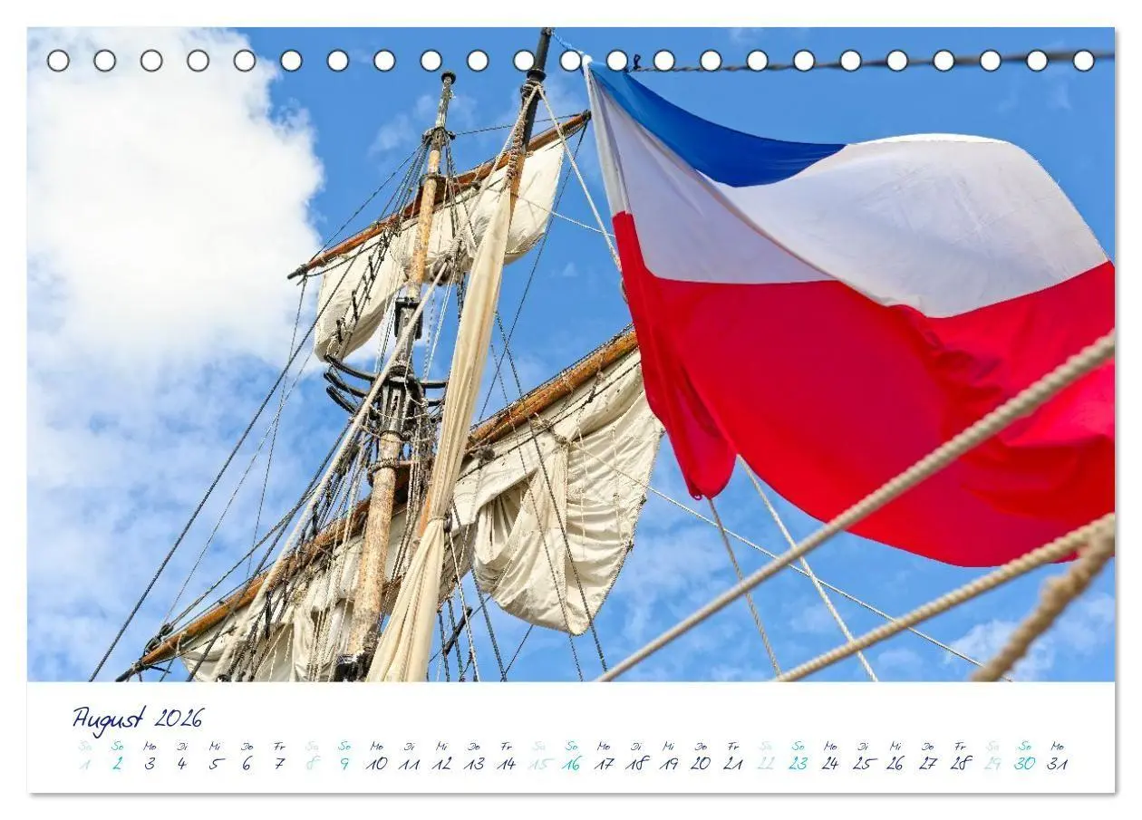 Bild: 9783516688467 | SAIL Amsterdam (Tischkalender 2026 DIN A5 quer), CALVENDO...