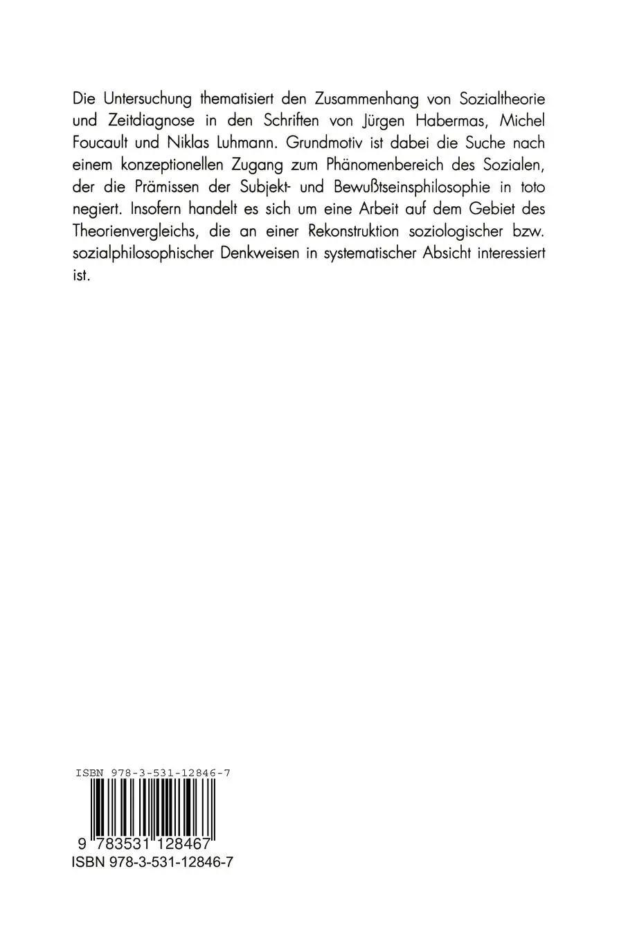 Rückseite: 9783531128467 | Rationalisierung, Disziplinierung und Differenzierung | Georg Kneer