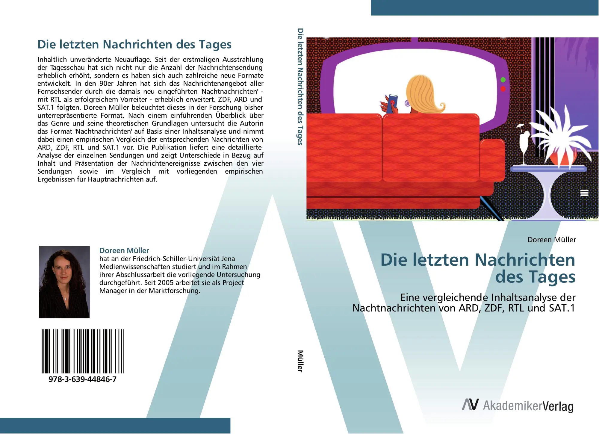 Cover: 9783639448467 | Die letzten Nachrichten des Tages | Doreen Müller | Taschenbuch | 2012