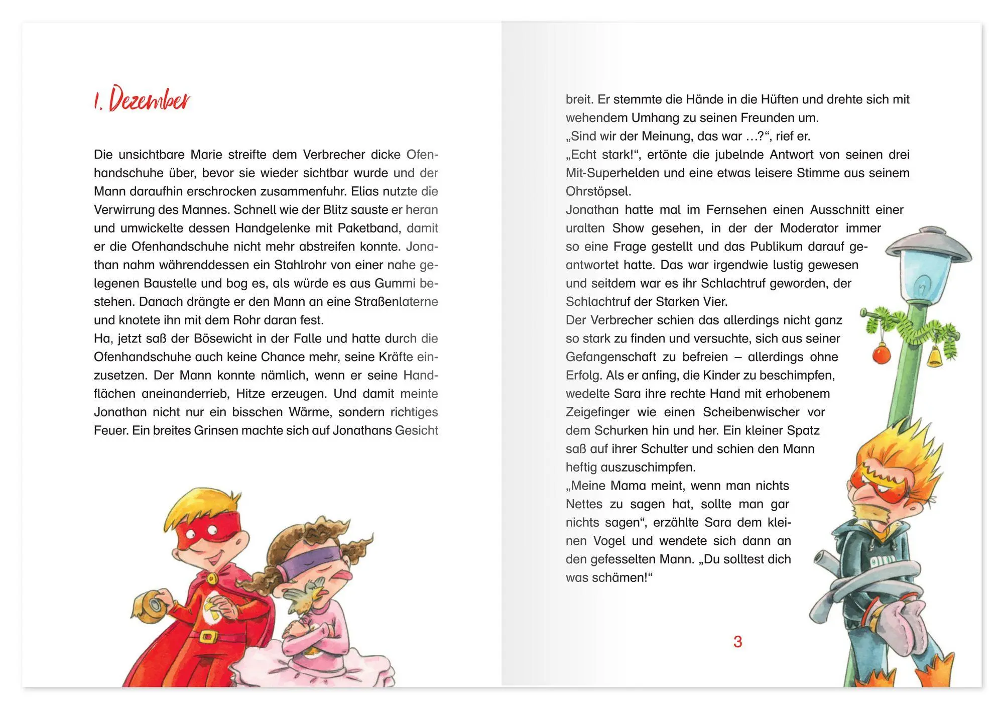Bild: 9783780618467 | Die vier Superhelden lösen den Weihnachtsfall | Kristin Lückel | Buch