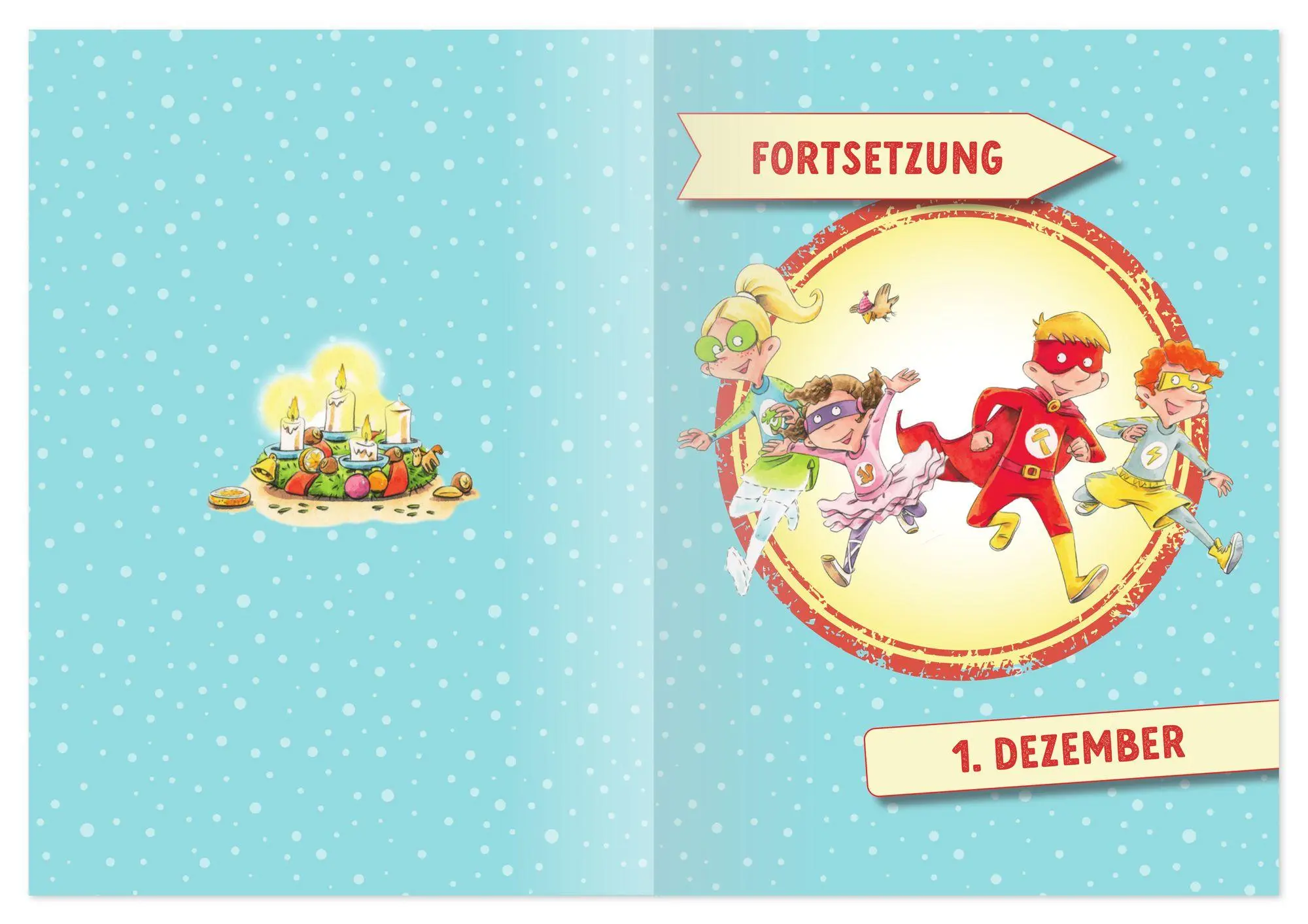 Bild: 9783780618467 | Die vier Superhelden lösen den Weihnachtsfall | Kristin Lückel | Buch