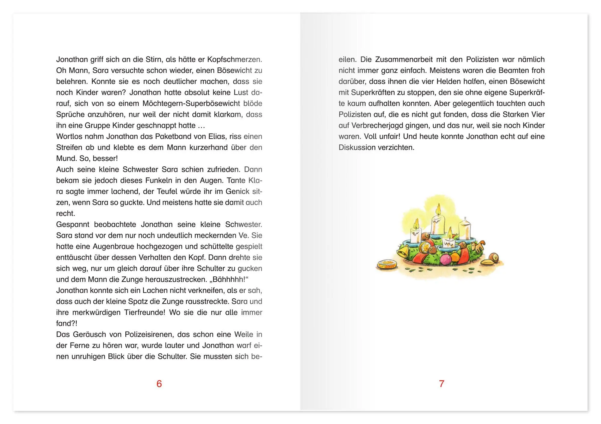 Bild: 9783780618467 | Die vier Superhelden lösen den Weihnachtsfall | Kristin Lückel | Buch