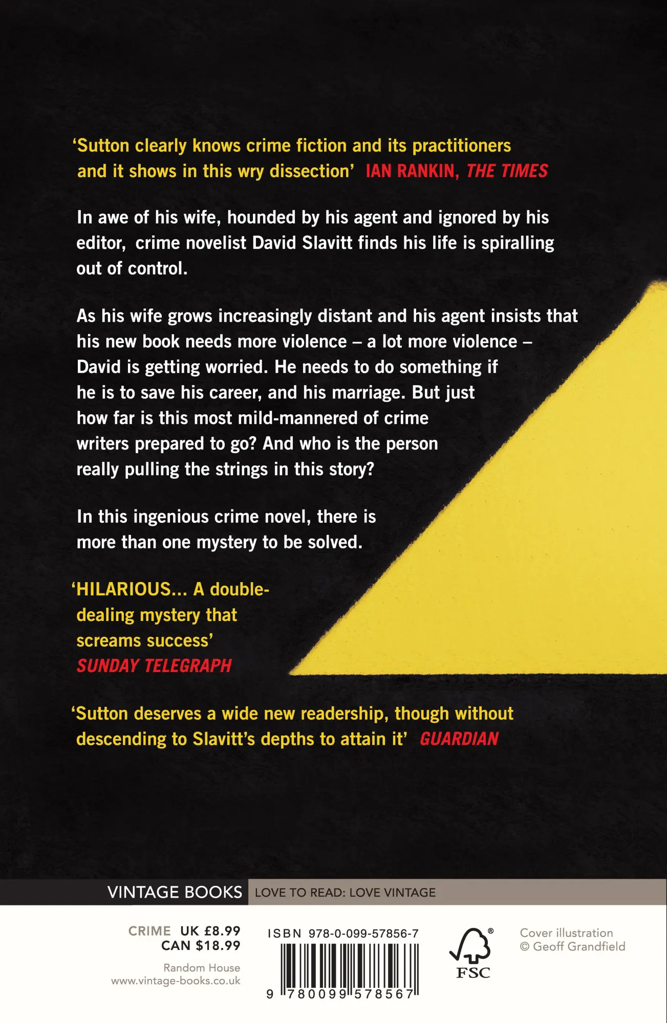Rückseite: 9780099578567 | My Criminal World | Henry Sutton | Taschenbuch | Englisch | 2014