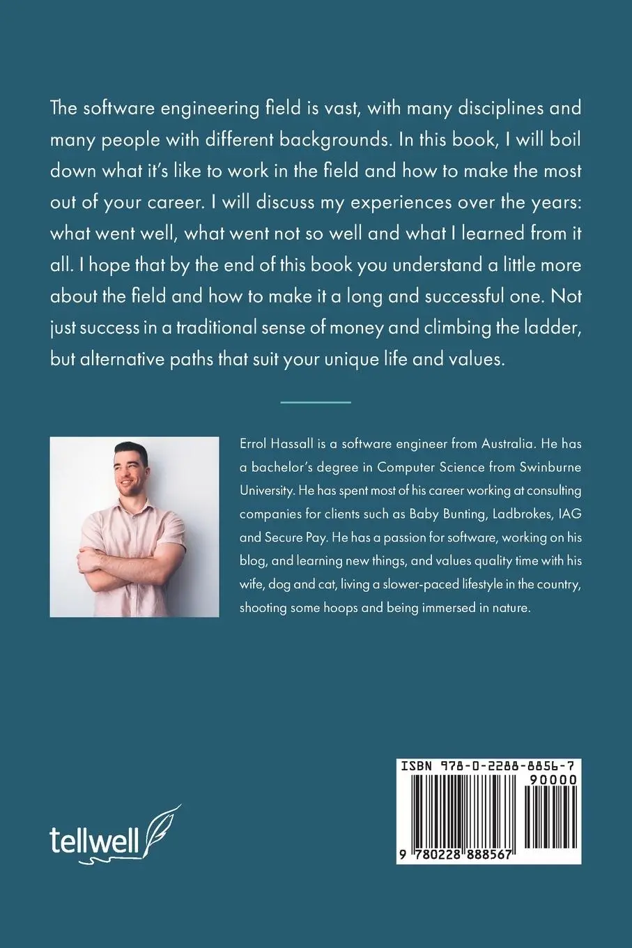 Rückseite: 9780228888567 | Achieving Your Potential | A Guide for Software Engineers | Hassall