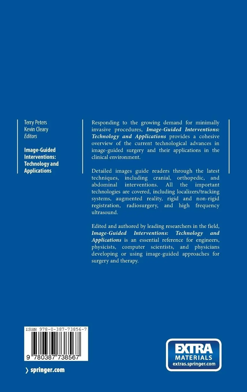Rückseite: 9780387738567 | Image-Guided Interventions | Technology and Applications | Buch | 2008