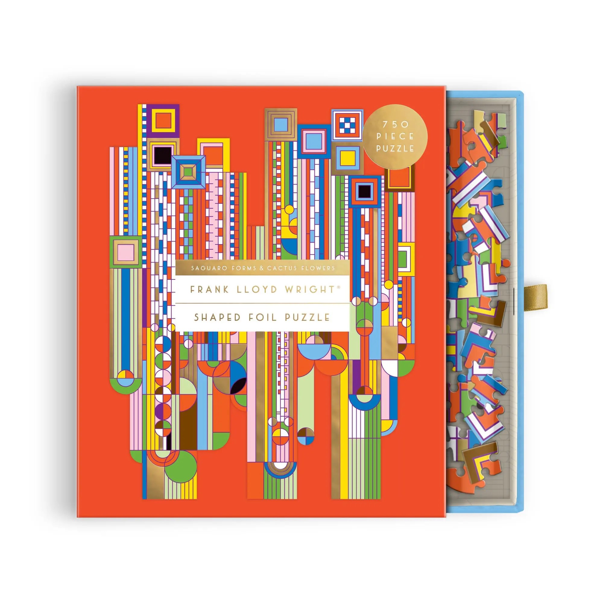 Cover: 9780735388567 | Frank Lloyd Wright Saguaro Forms &amp; Cactus Flowers 750 Piece Shaped...