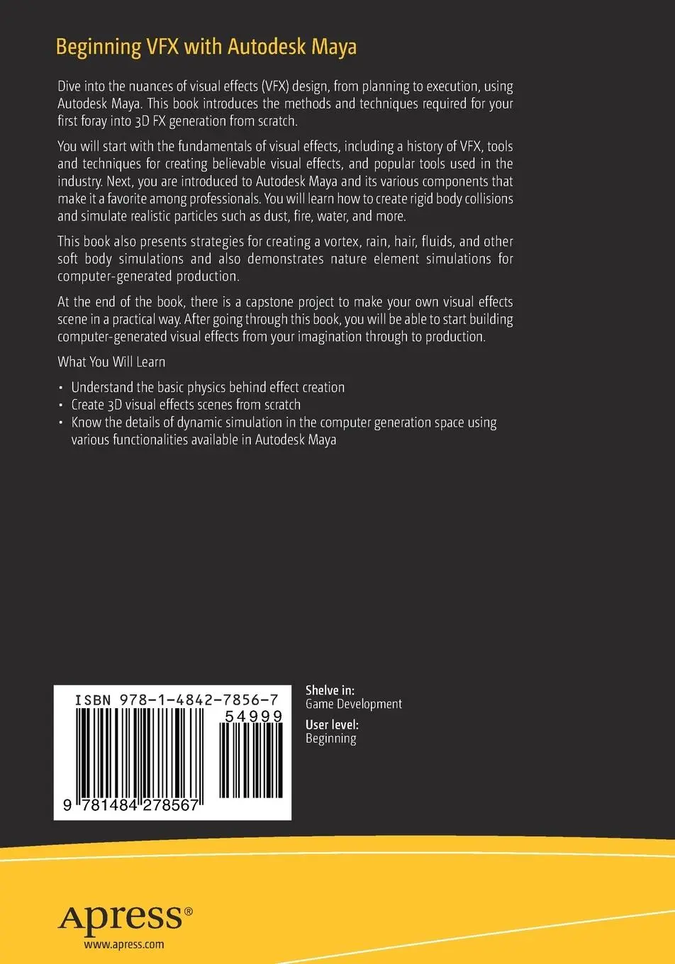 Rückseite: 9781484278567 | Beginning VFX with Autodesk Maya | Abhishek Kumar | Taschenbuch | xv