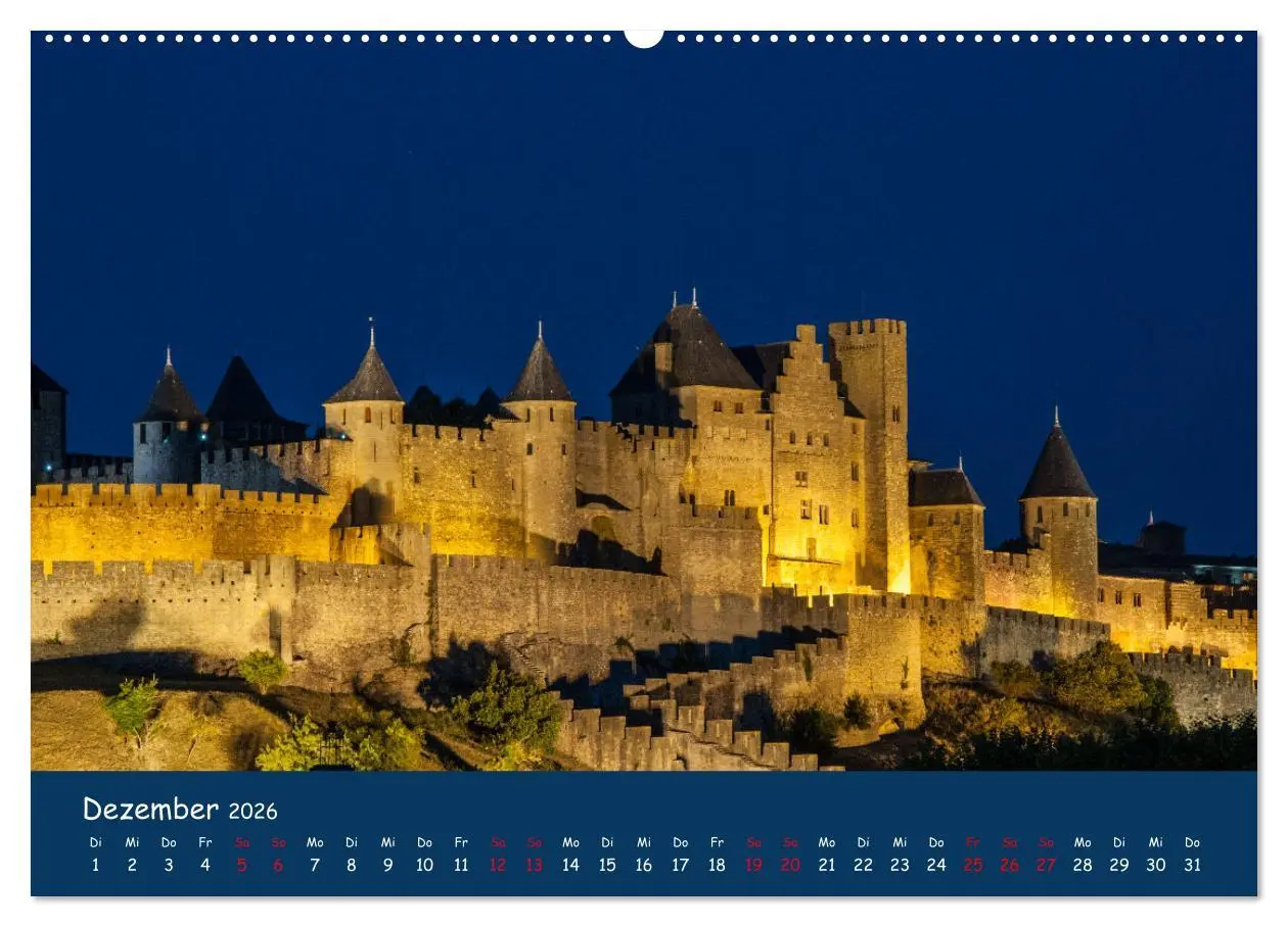Bild: 9783457278567 | Quer durch Südfrankreich (Wandkalender 2026 DIN A2 quer), CALVENDO...