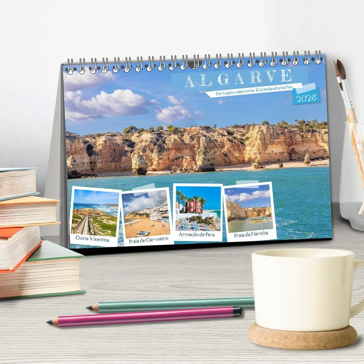 Bild: 9783457588567 | Algarve - Portugals malerische Küstenlandschaften (Tischkalender...