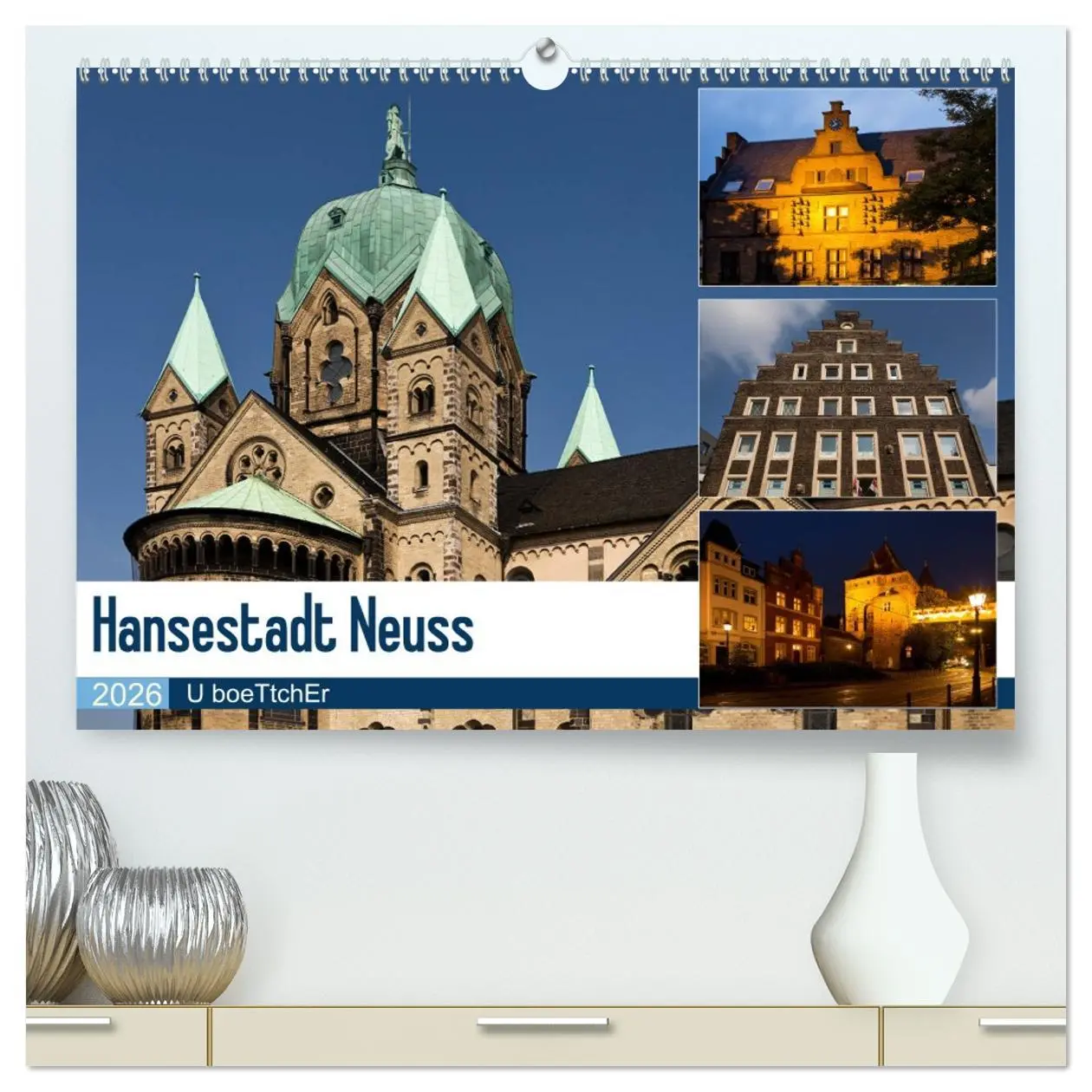 Cover: 9783457728567 | Hansestadt Neuss (hochwertiger Premium Wandkalender 2026 DIN A2...