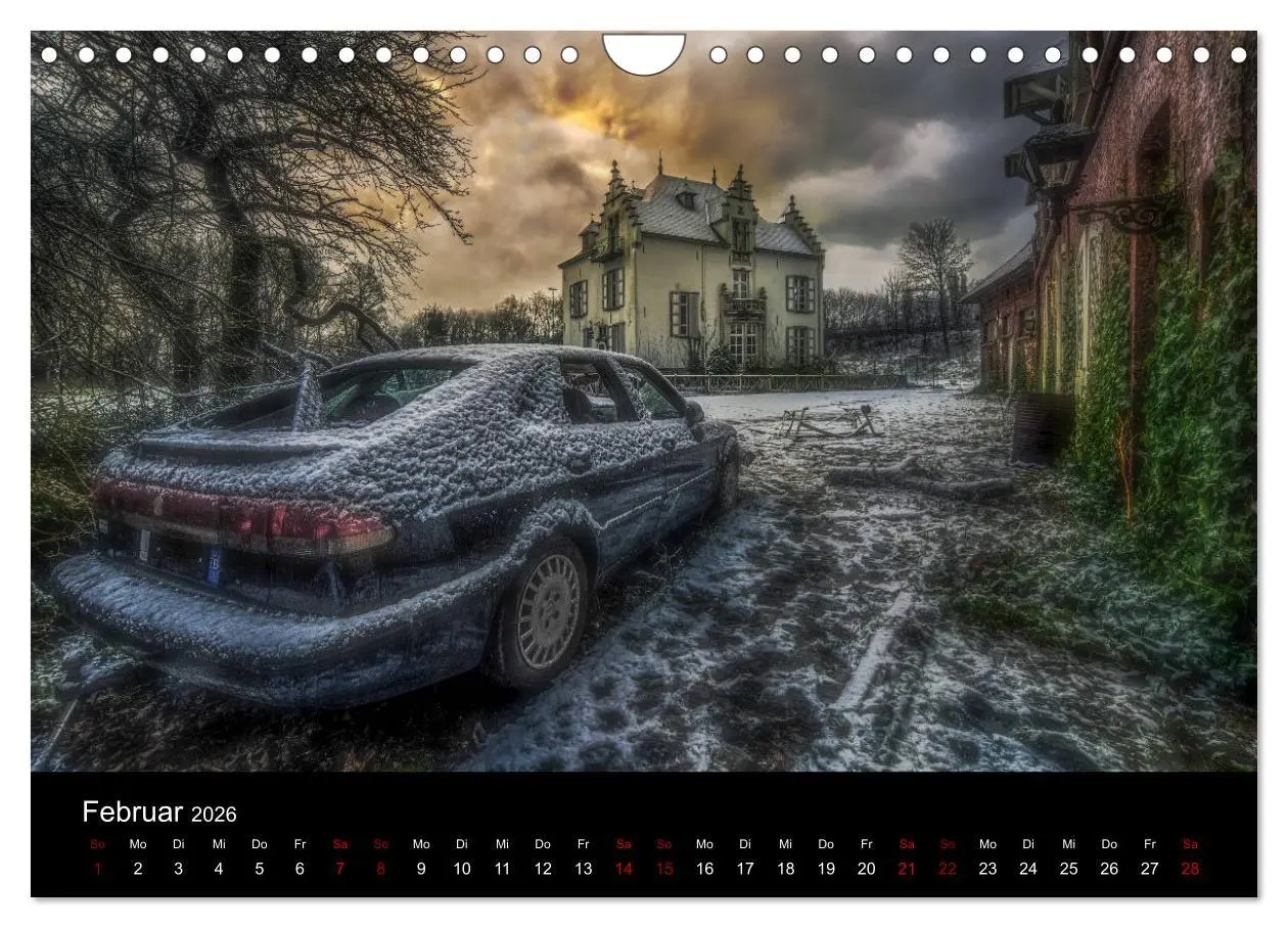 Bild: 9783457898567 | Auch von außen haben Lost Places ihren Charme (Wandkalender 2026...