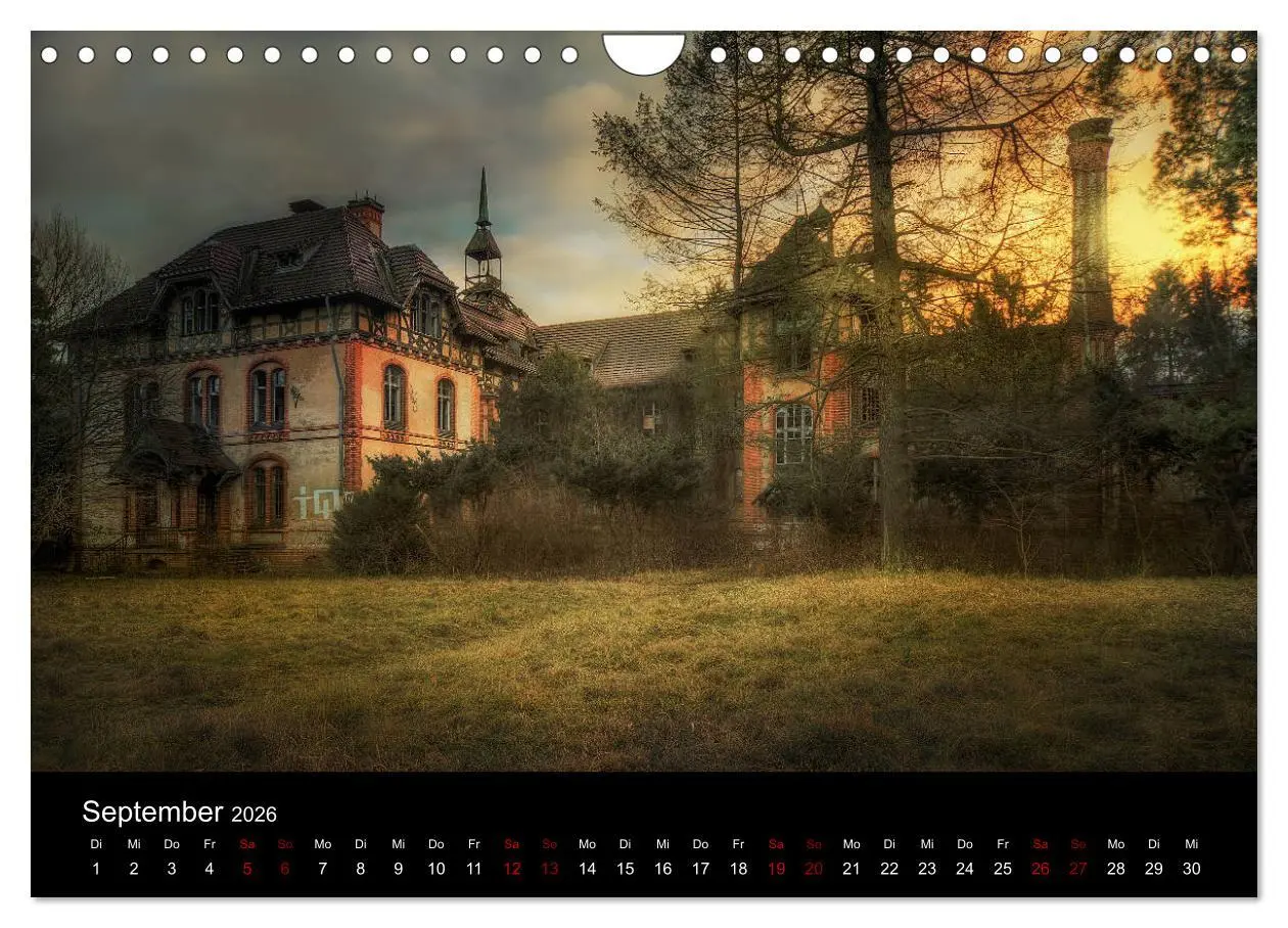 Bild: 9783457898567 | Auch von außen haben Lost Places ihren Charme (Wandkalender 2026...