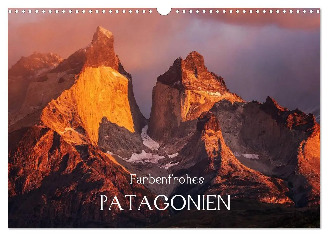 Cover: 9783516058567 | Farbenfrohes Patagonien (Wandkalender 2026 DIN A3 quer), CALVENDO...