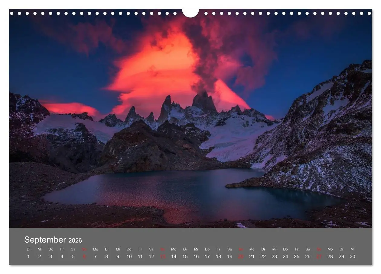 Bild: 9783516058567 | Farbenfrohes Patagonien (Wandkalender 2026 DIN A3 quer), CALVENDO...
