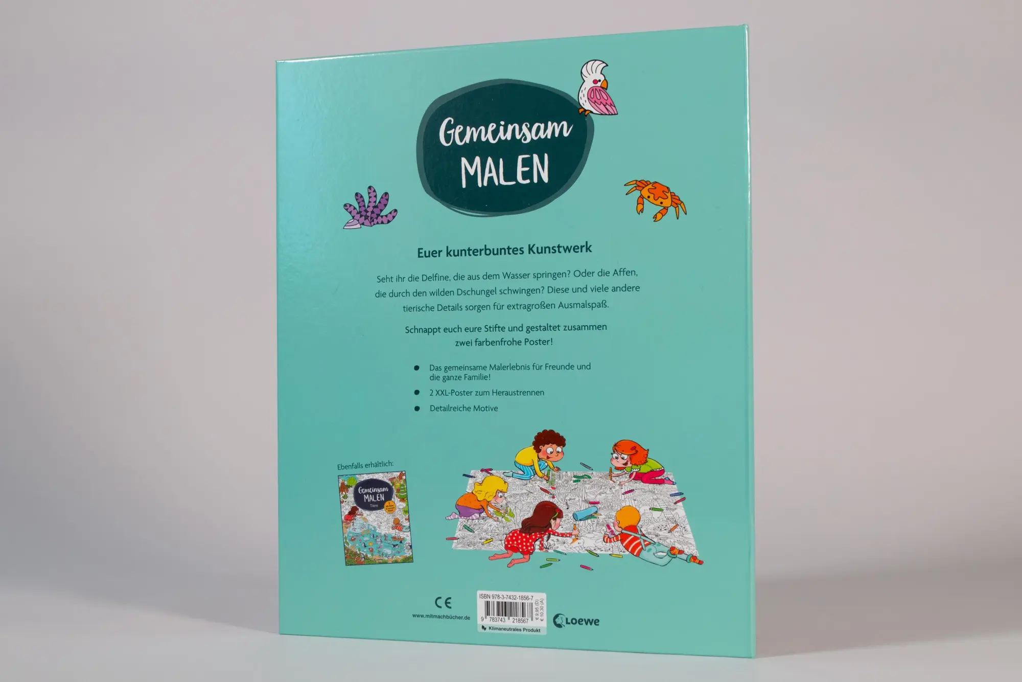 Bild: 9783743218567 | Gemeinsam malen - Dschungel und Ozean | Léa Fabre | Buch | Deutsch