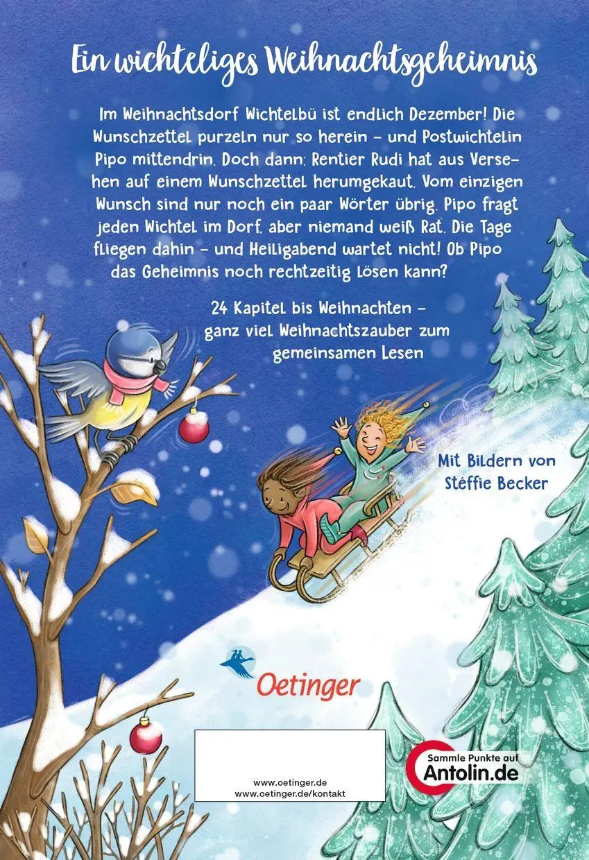 Autor: 9783751208567 | Weihnachten in Wichtelbü. Der geheimnisvolle Wunschzettel | 24 Kapitel