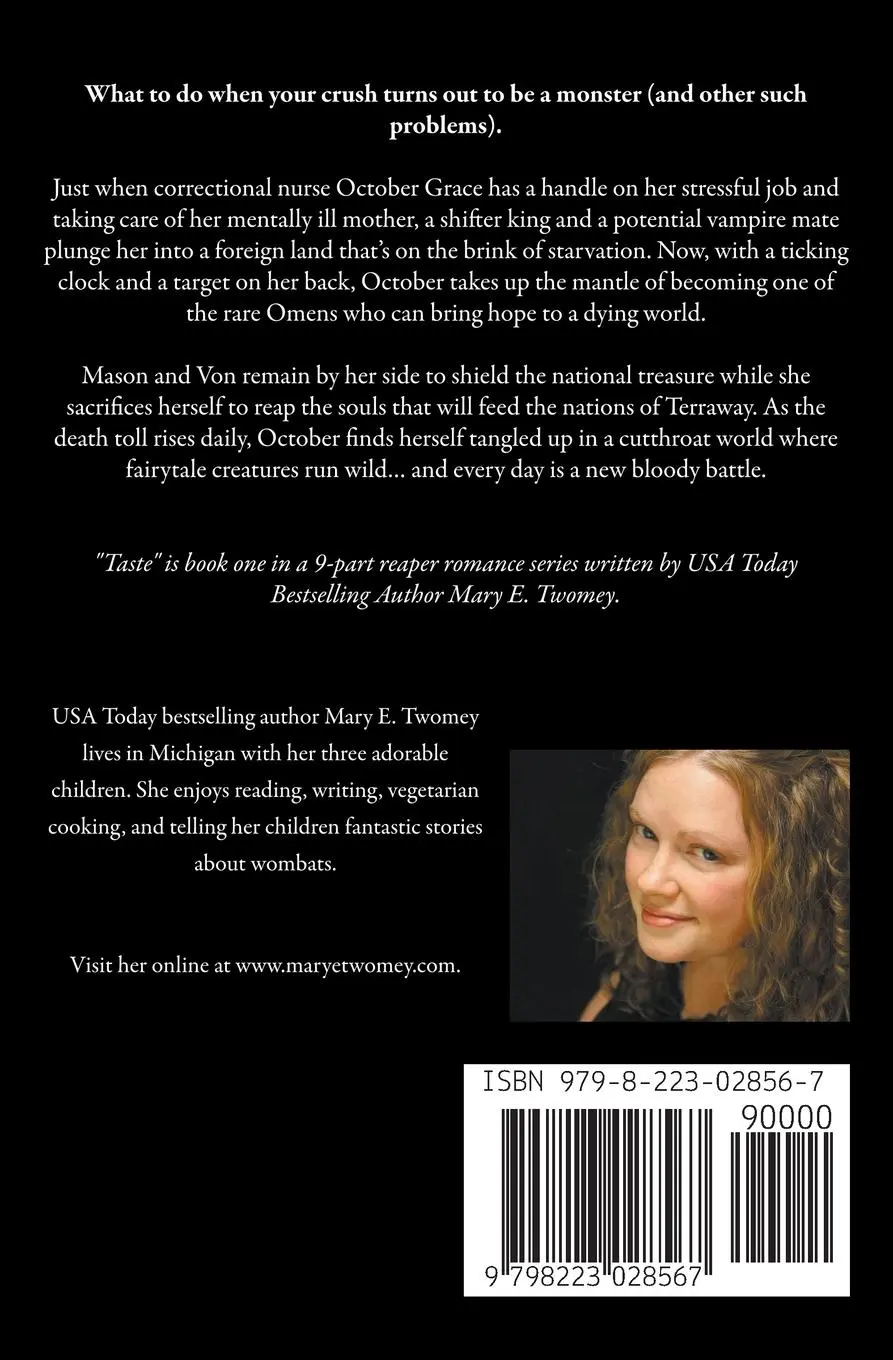 Rückseite: 9798223028567 | Taste | Mary E. Twomey | Taschenbuch | Englisch | 2017