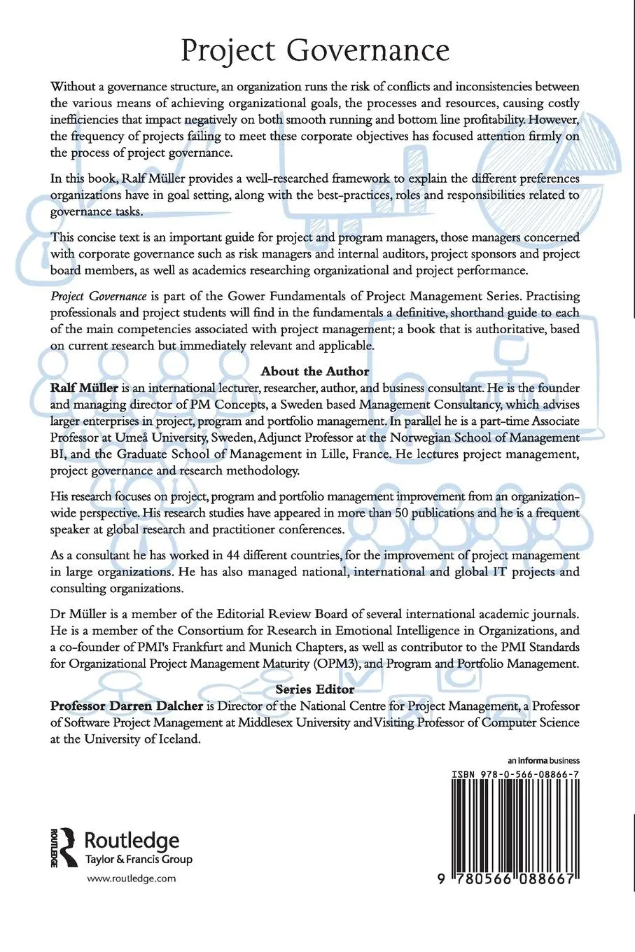 Rückseite: 9780566088667 | Project Governance | Ralf Muller | Taschenbuch | Englisch | 2009
