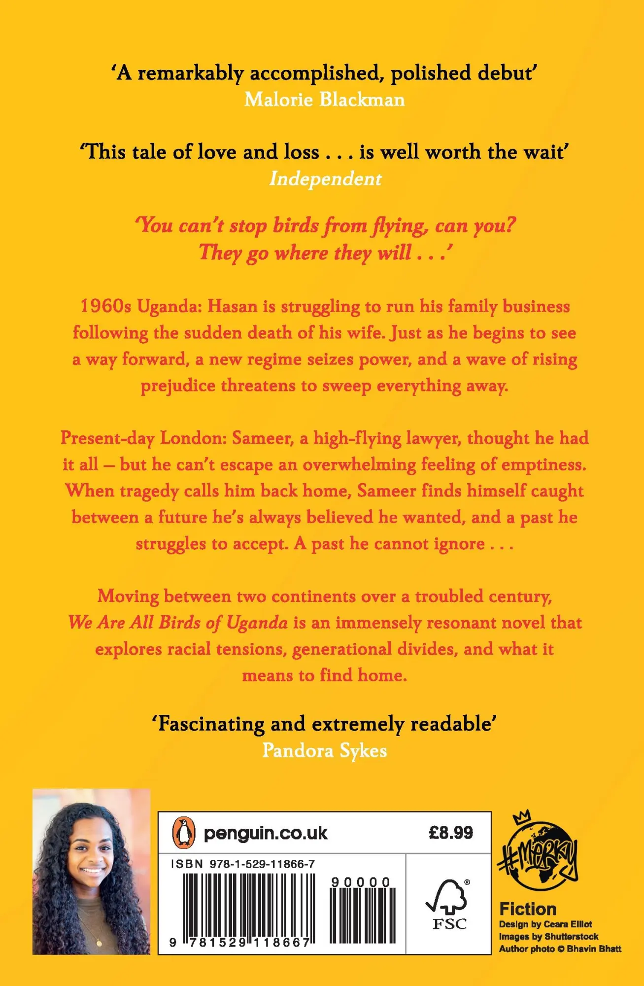 Rückseite: 9781529118667 | We Are All Birds of Uganda | Hafsa Zayyan | Taschenbuch | 384 S.