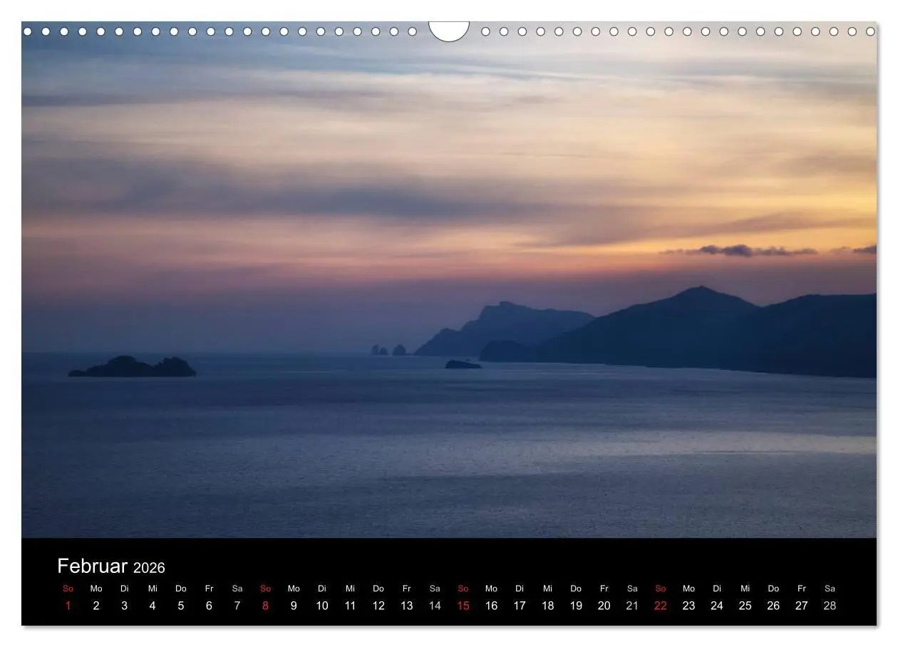 Bild: 9783516048667 | Amalfiküste und Capri (Wandkalender 2026 DIN A3 quer), CALVENDO...