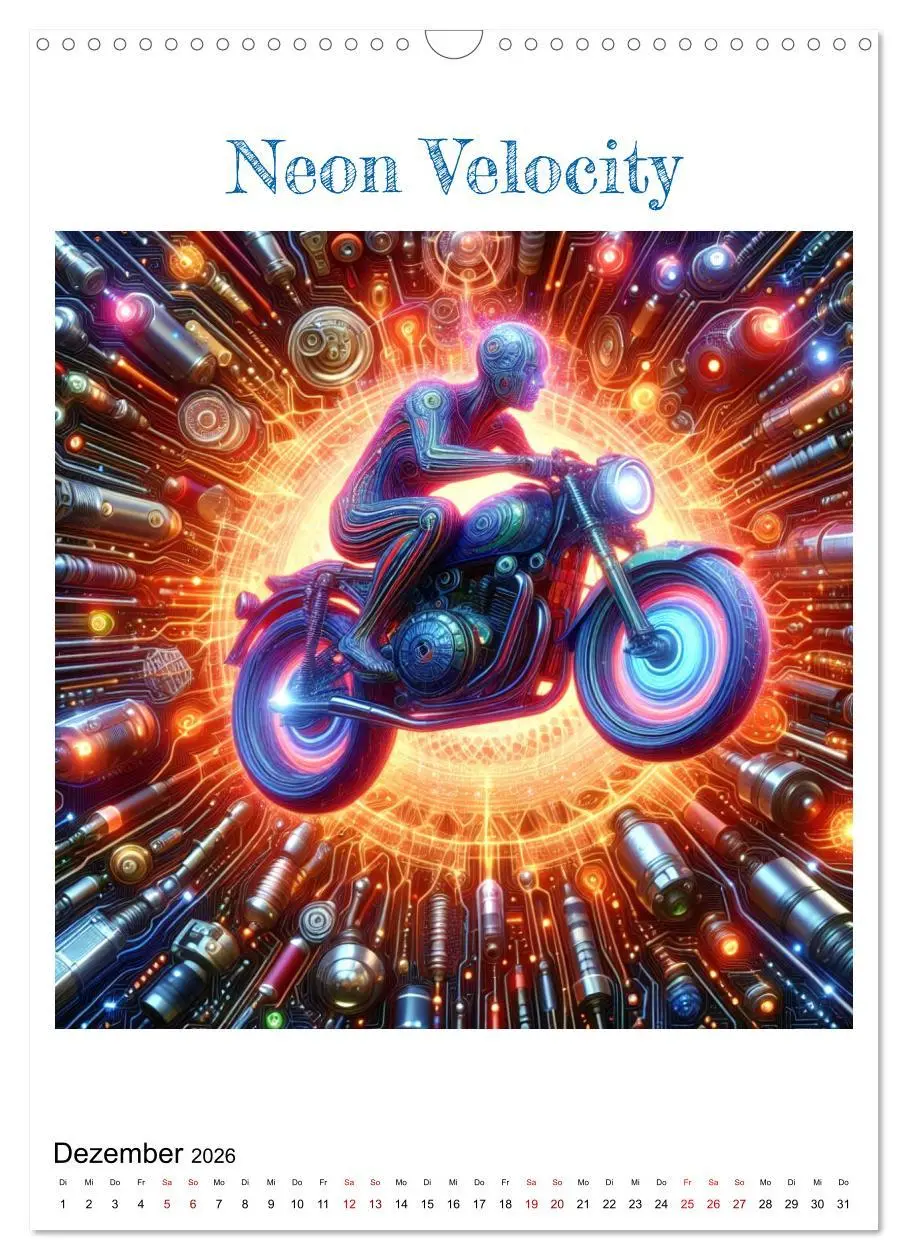 Bild: 9783516288667 | Motorräder der Zukunft (Wandkalender 2026 DIN A3 hoch), CALVENDO...